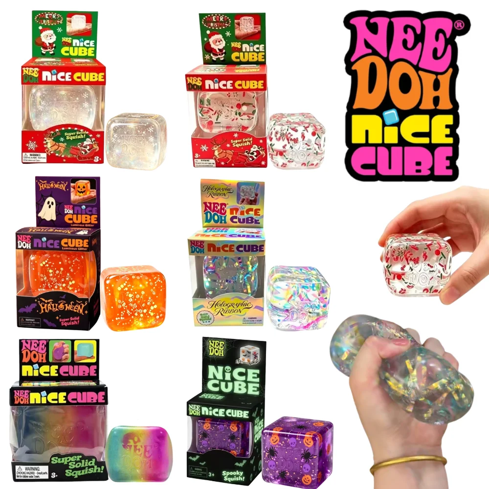 Kids Toys Xmas - Brinquedo Sensorial de Apertar em Forma