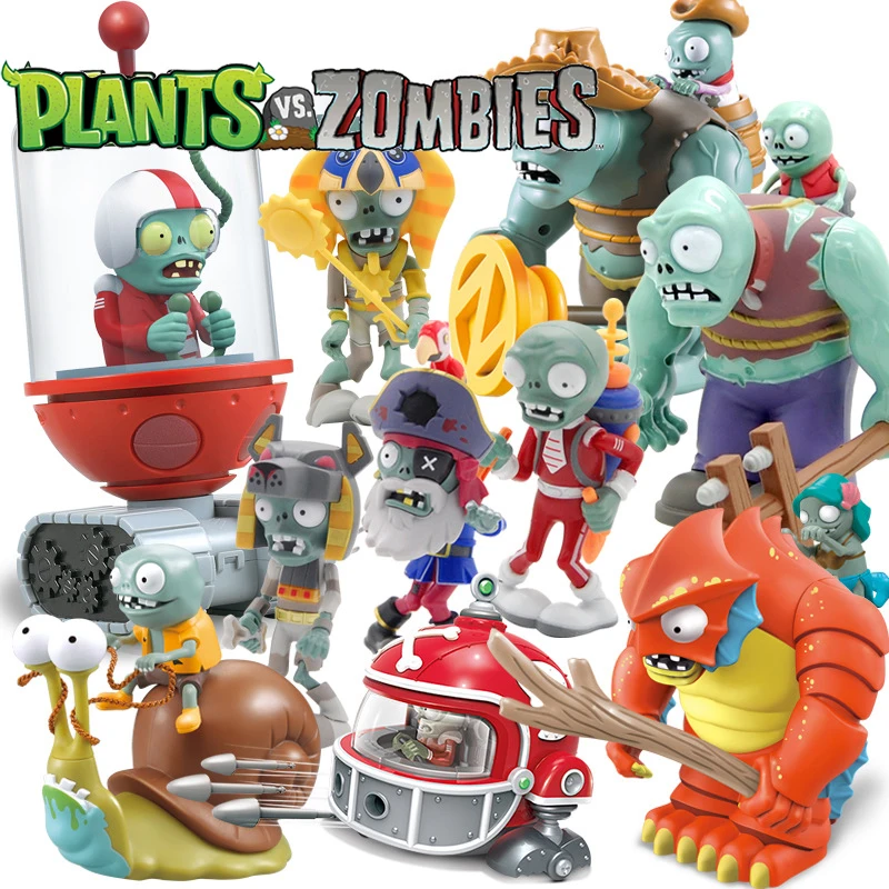 Kids Zombie Toys - Plantas vs zumbis 2 conjunto de