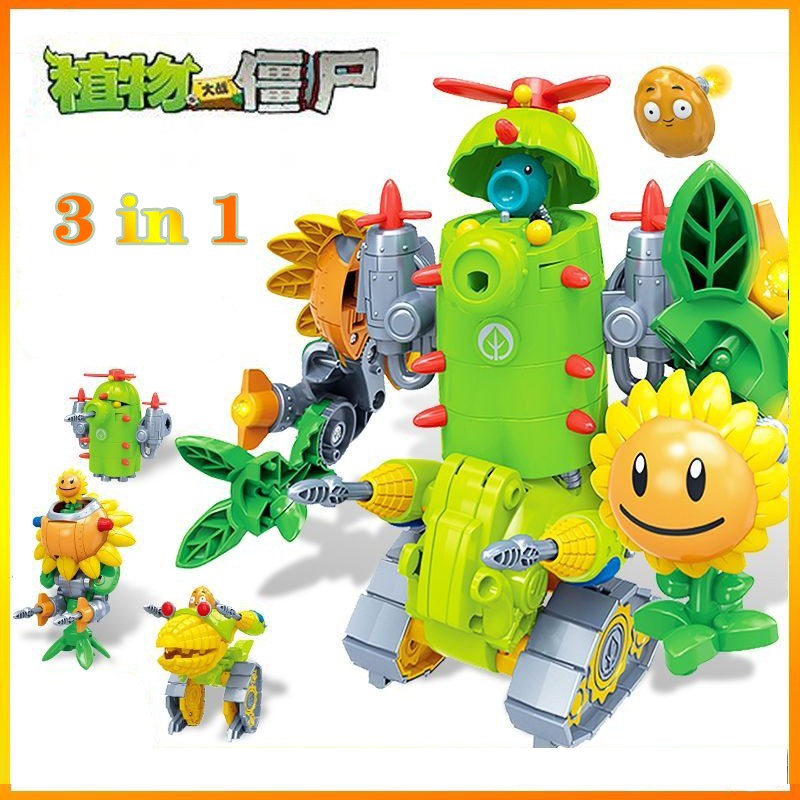 Kids Zombie Toys - Novo 2024 Plants Vs. Zombies: Conjunto