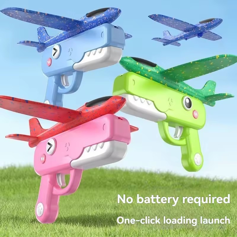 Catapult Launcher Toy - Brinquedos Lançadores de Aviões de Espuma