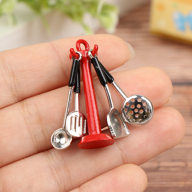 1:12 casa de bonecas utensílio - Kids Toys Kitchen Set avaliação e preço