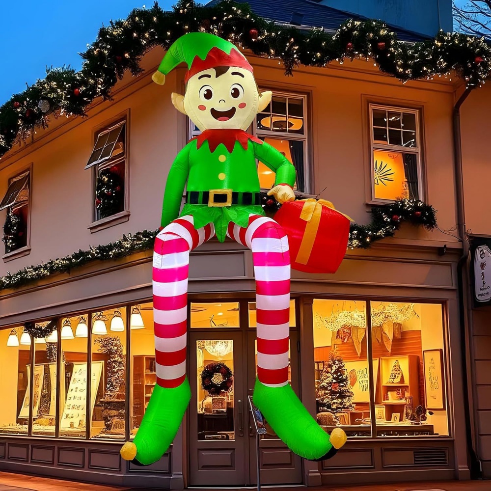 8ft infláveis de natal sentado - Kids Toys Xmas avaliação e preço