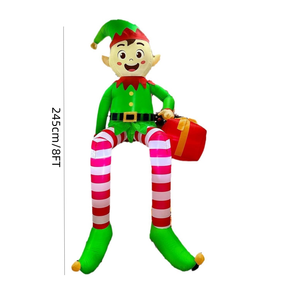 8ft infláveis de natal sentado - Kids Toys Xmas avaliação e preço