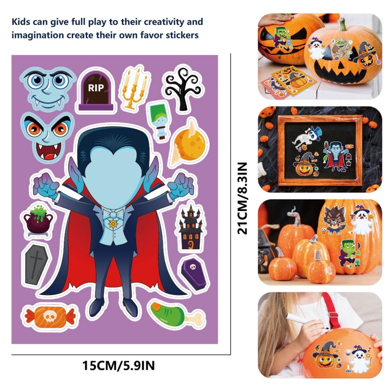Adesivos de jogos de festa de  - Kids Zombie Toys avaliação e preço